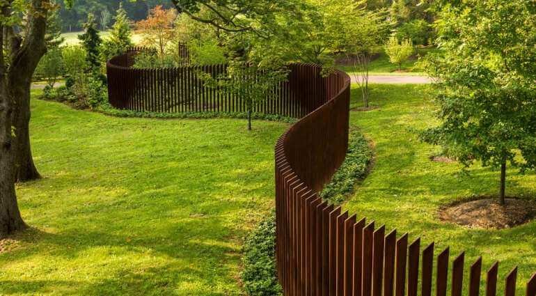 Corten Steel Fence “Spruce”