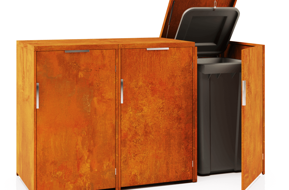 Moderni ja käytännöllinen jätesäiliökatos ”Sofi”